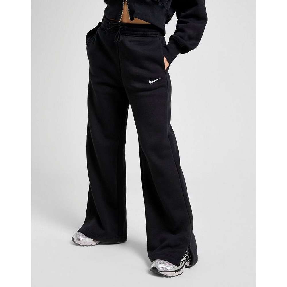 Nike Women's Sportswear Phoenix Fleece Wide-Leg Sweatpants Black XS Athleisure